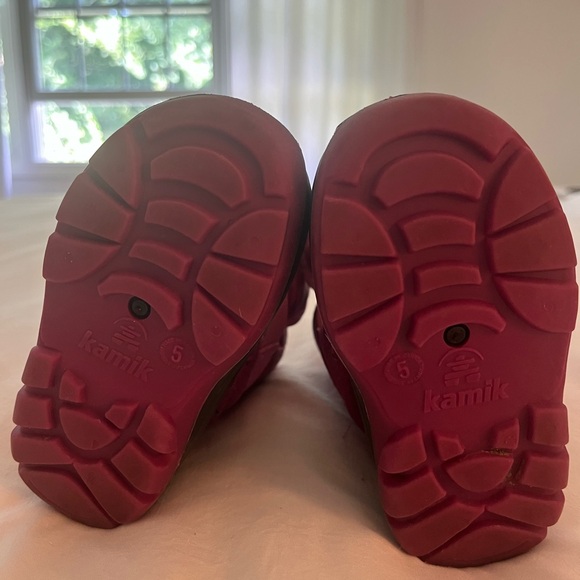 Kamik toddler snow boots size 5 - Picture 3 of 4